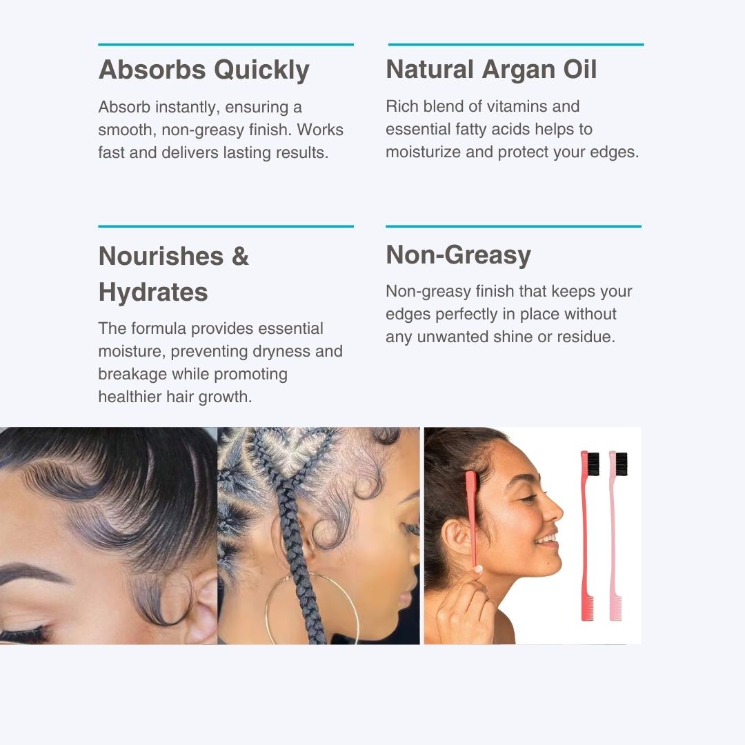 Flawless Laid Edge Control, Last 24+ Hours