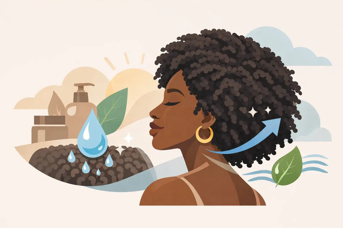 Moisture Retention for 4C Hair That Lasts