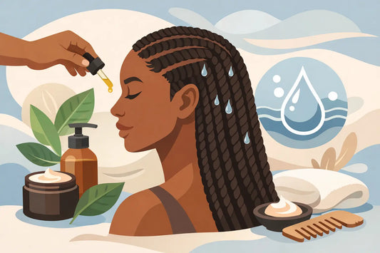 How to Keep Braids Moisturized
