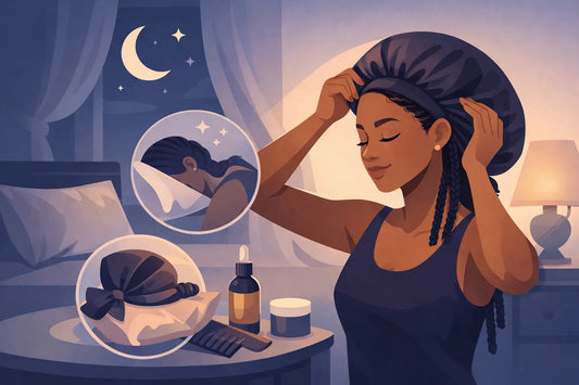Night Routine for Protective Styles That Last