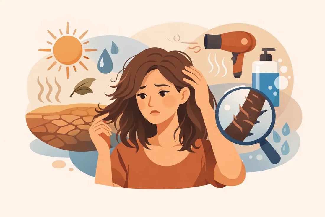 Why Is My Hair Always Dry? Real Reasons