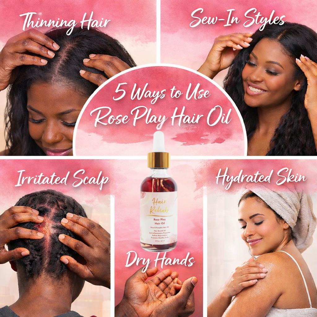 5 Ways Rose Play Hair Oil Is Being Used for Hair Growth, Scalp Health, and Hydration