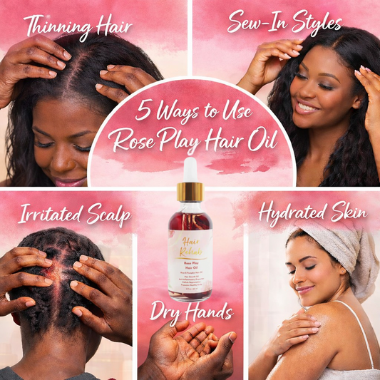 5 Ways Rose Play Hair Oil Is Being Used for Hair Growth, Scalp Health, and Hydration