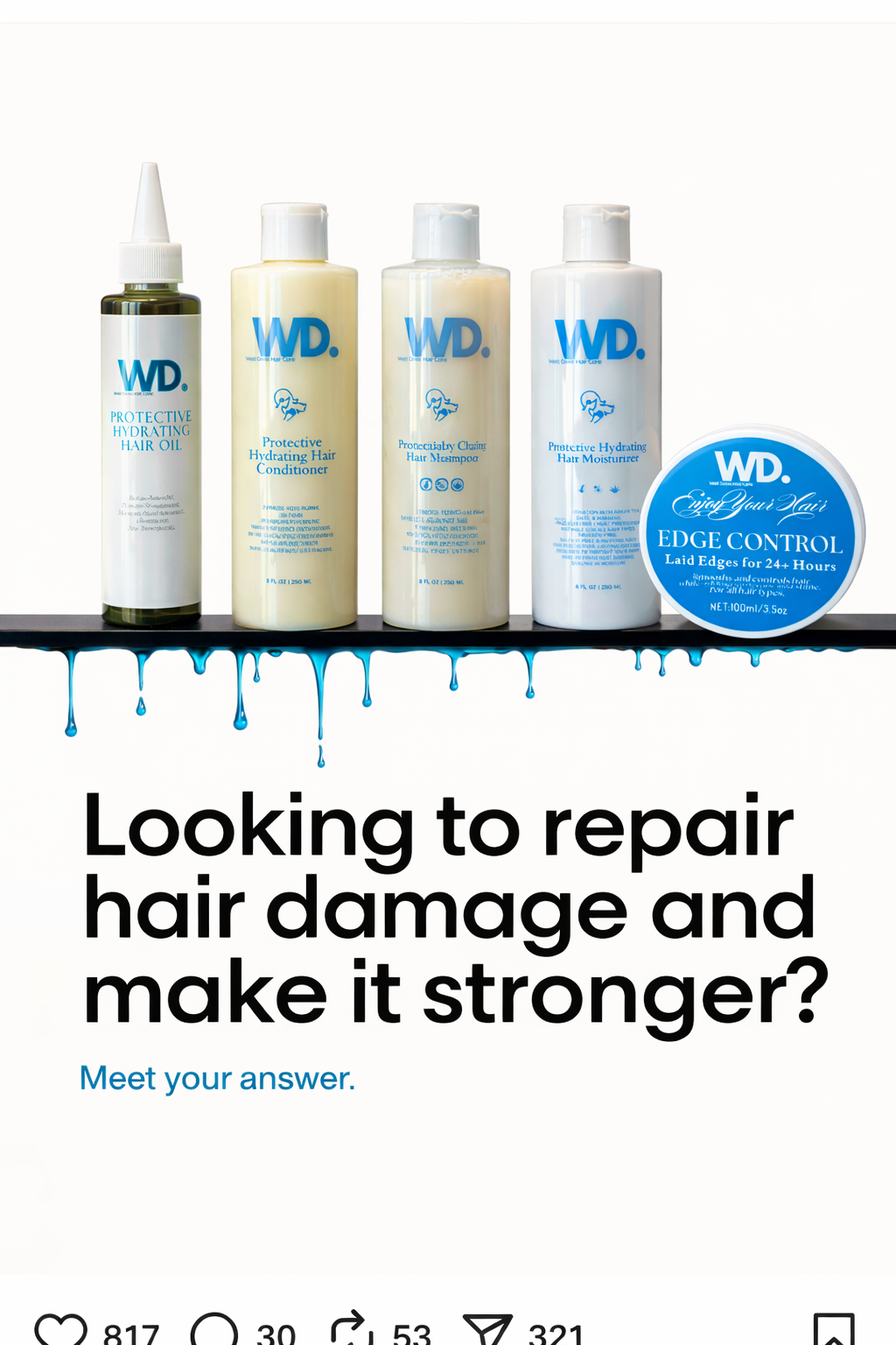 Your Hair Is Not Struggling to Grow… It’s Struggling to Stay Hydrated