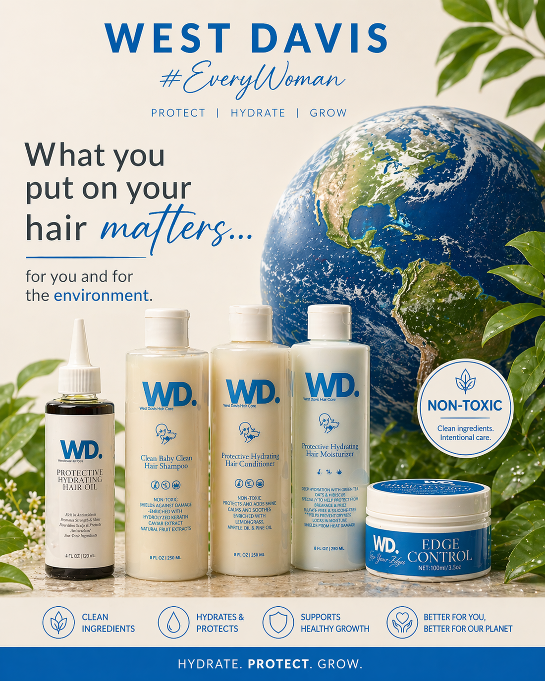 Why Non-Toxic Hair Care Matters for Healthy Hair and the Environment