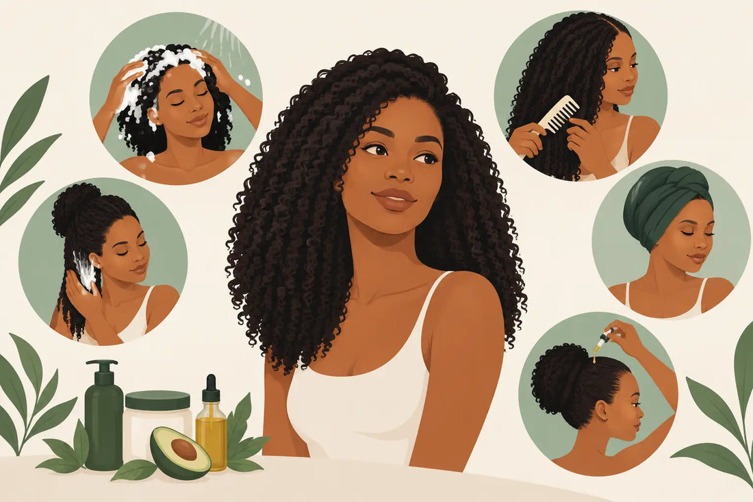 6 Natural Hair Routine Examples for Healthy Length