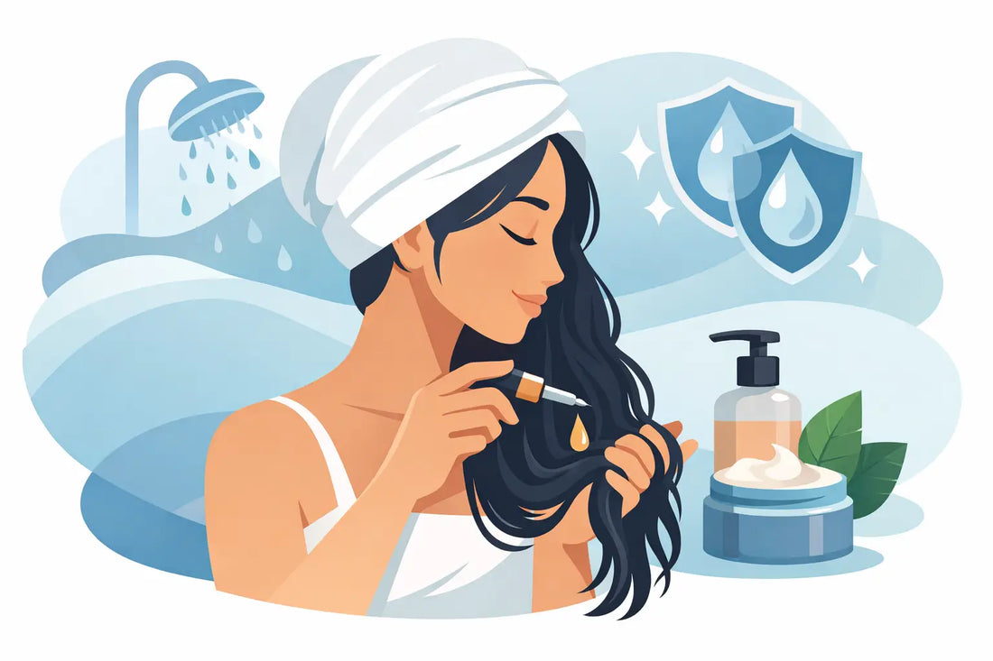 How to Seal Moisture After Washing Hair