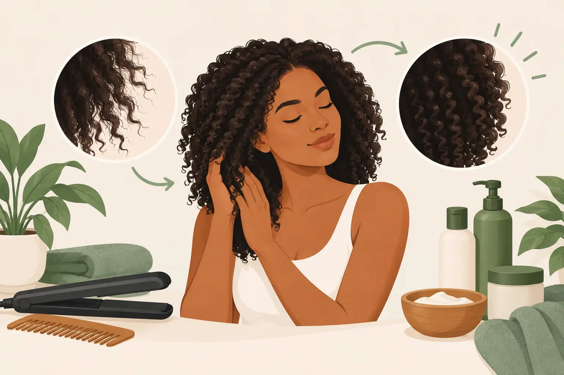 A Guide to Heat Damage Recovery for Textured Hair