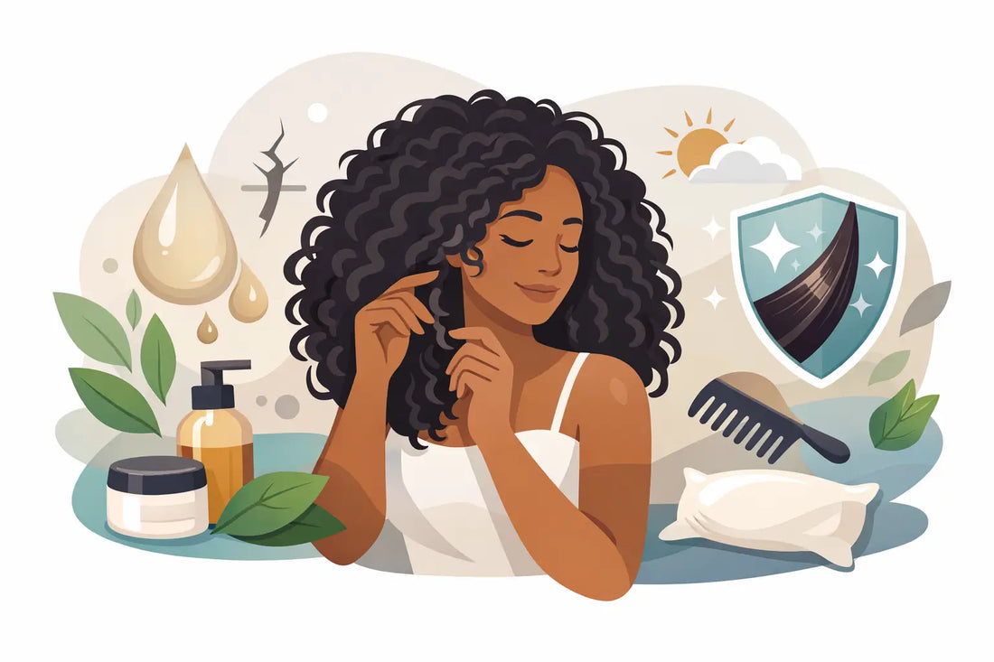 How to Prevent Breakage in Curly Hair