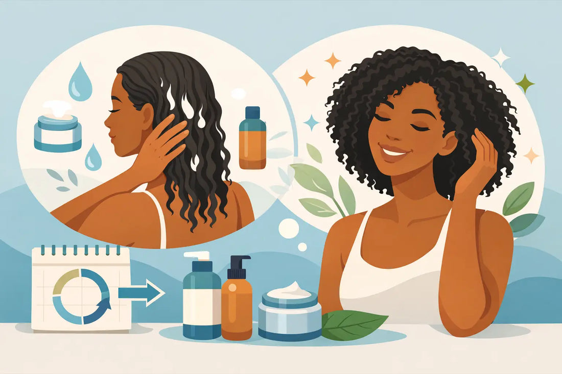 30 Day Moisture Routine Results for Textured Hair