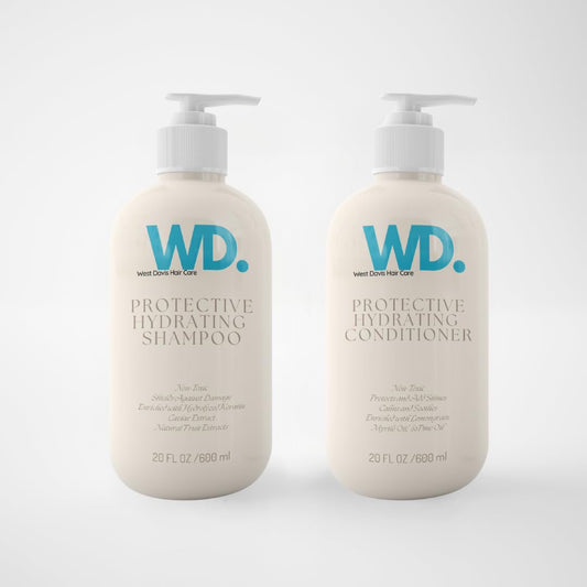 West Davis Hair Care Nourishing Strength Shampoo & Conditioner Bundle