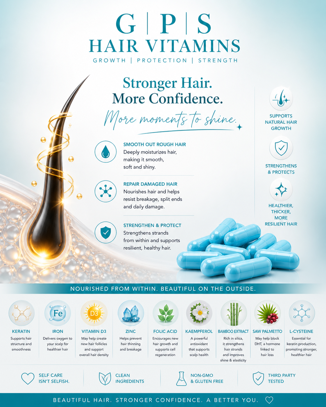 G | P | S Hair Vitamins