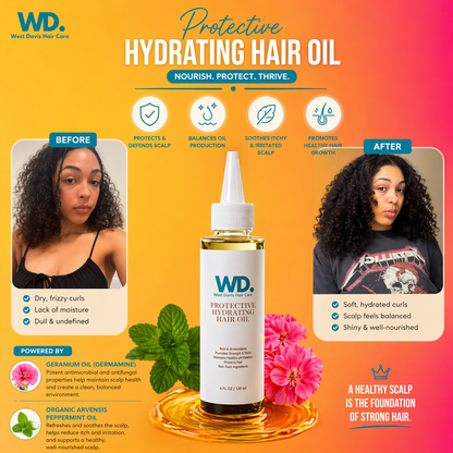Protective Hydrating Hair Oil (4 fl oz)