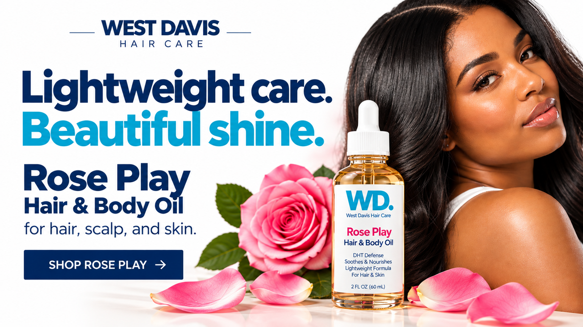Rose Play Light Weight Hair Oil