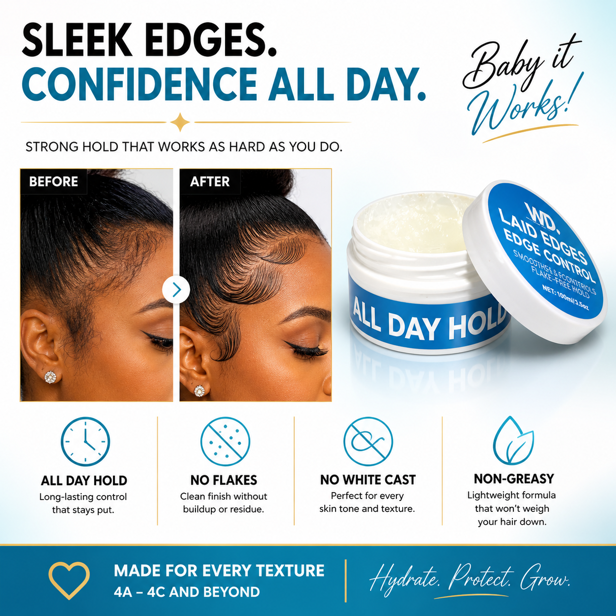 Laid Edges - Edge Control - 3.5 oz